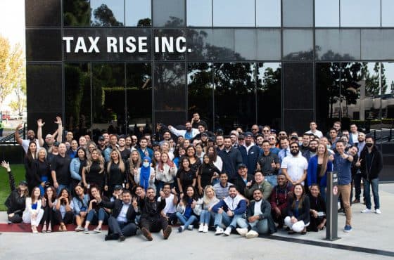 TaxRise team group photo