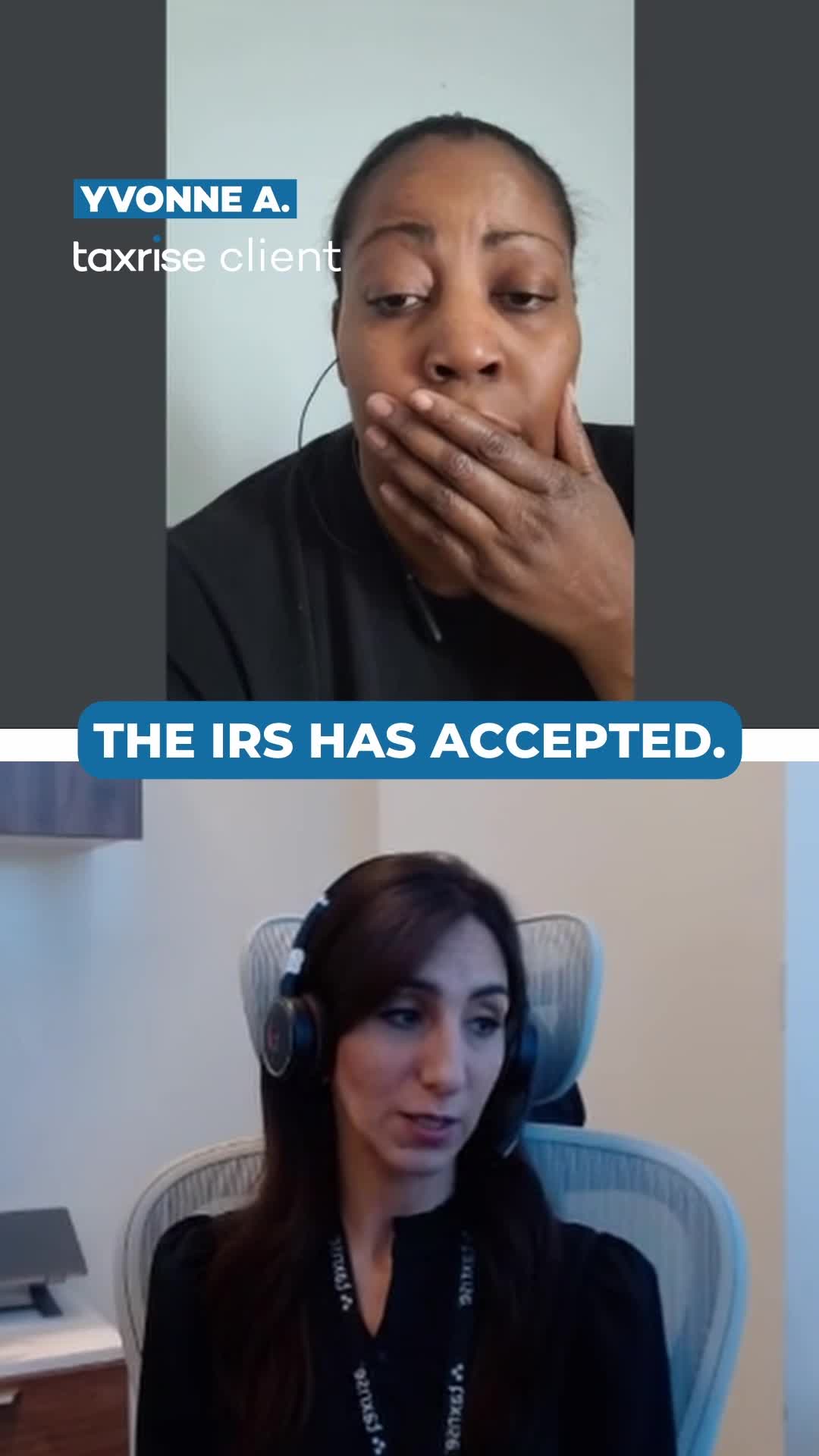 Yvonne A., TaxRise client