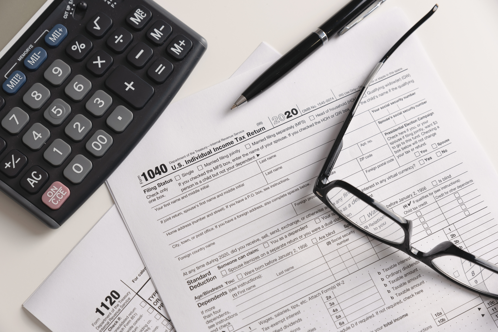 US Individual income tax return